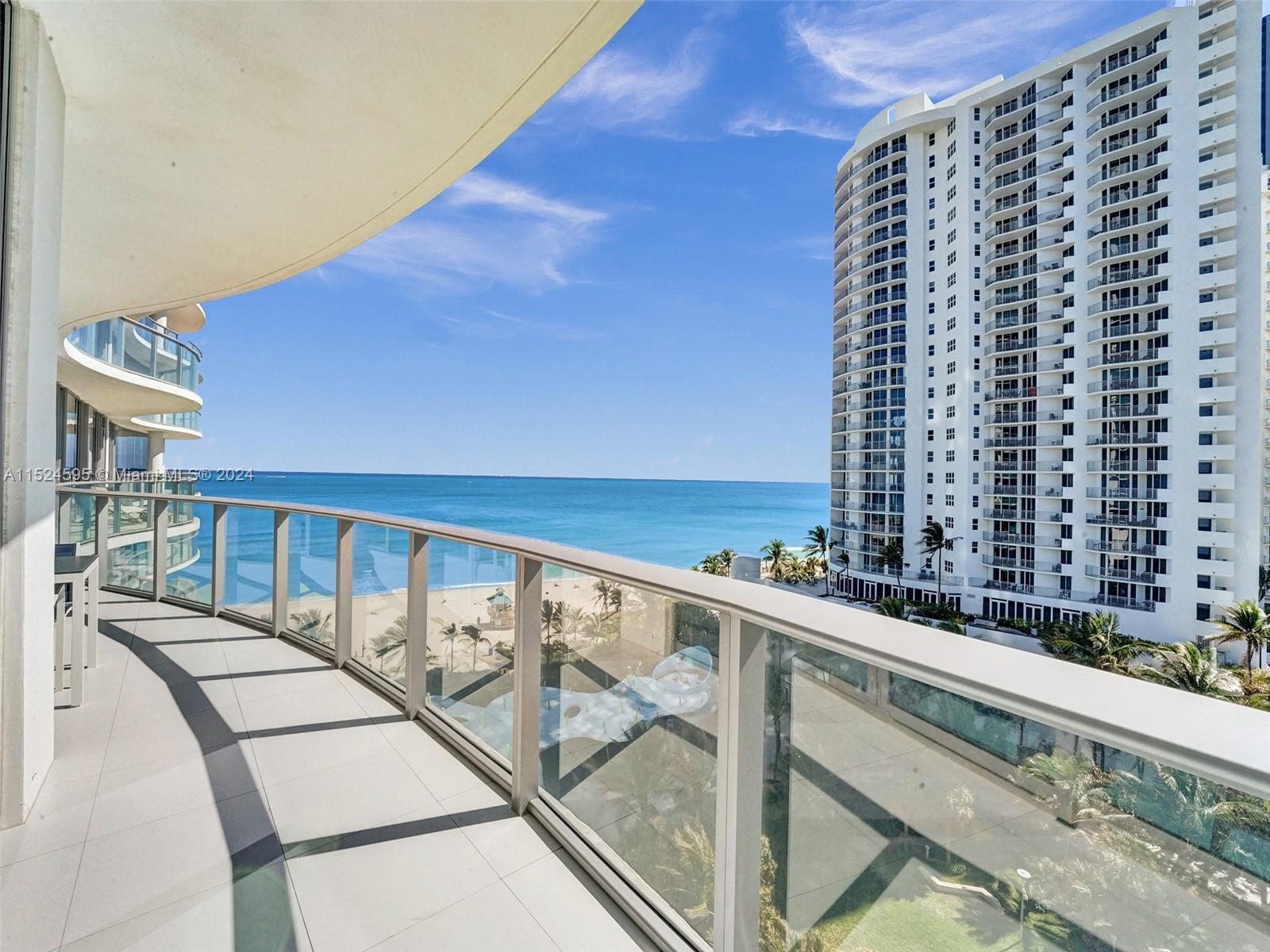 Exclusive opportunity at the Chateau beach Residences, Sunny Isles Beach FL. Fully furnished 2 bedroom+ den and 3 baths unit offers breathtaking views of the Atlantic Ocean, Intracoastal, and Miami skyline. High-end finishes, Miele and Subzero appliances, and exquisite lighting. Chateau Beach is not just a home; it's a lifestyle. Enjoy exclusive amenities like restaurant, spa, Cigar Bar w/ humidor boxes, and a Wine Lounge. Stay active in the ocean-view Fitness Center or unwind in the Home Theater, Massage room and hair salon for ultimate relaxation. Benefit from 24-hour concierge and valet services. Kids playroom. Live in a residence that defines elegance and sophistication. Welcome to a world where luxury is limitless, and every detail speaks to the art of living well.