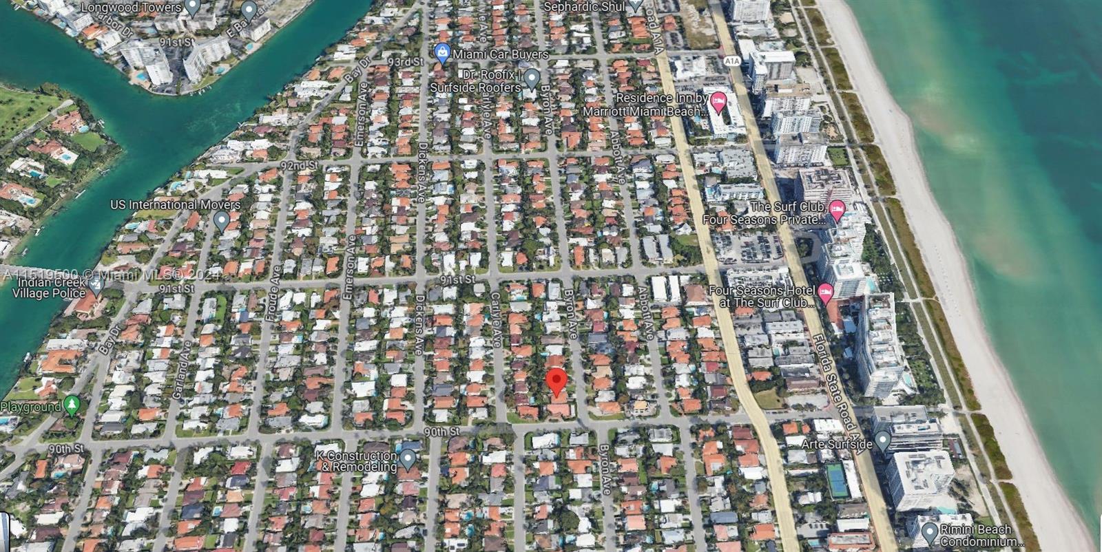 View of neighborhood