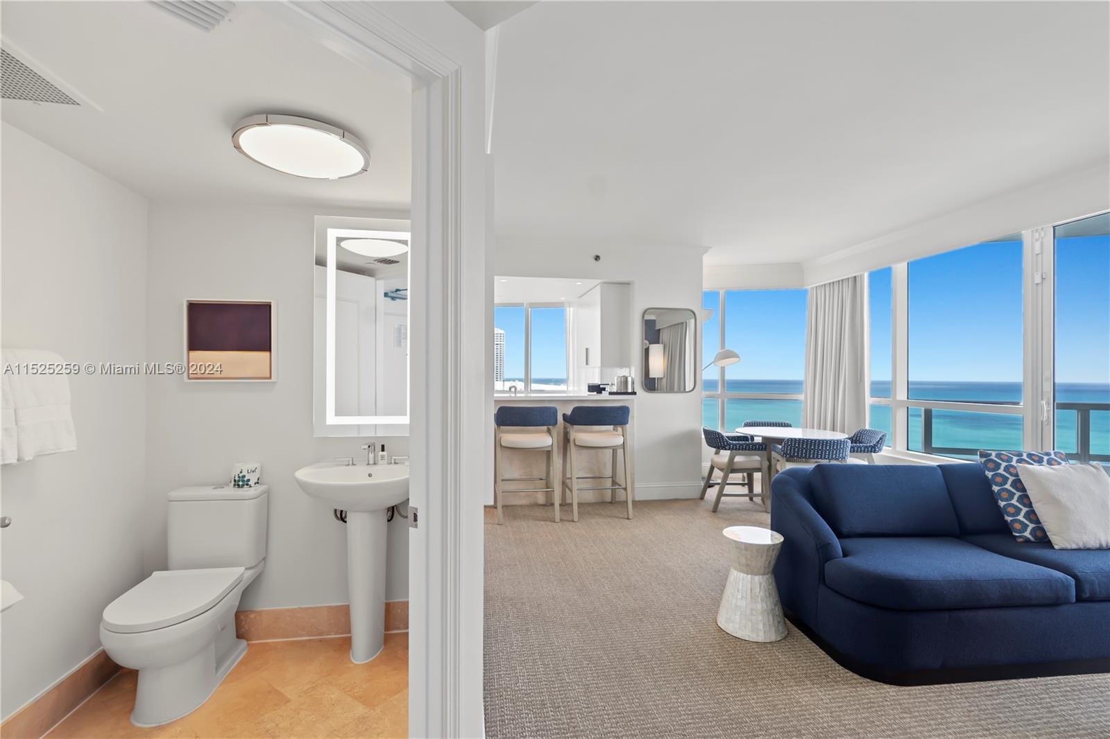 4401 Collins Ave 2503/2501, Miami Beach, Florida 33140, 2 Bedrooms Bedrooms, ,3 BathroomsBathrooms,Residential,For Sale,4401 Collins Ave 2503/2501,A11525259