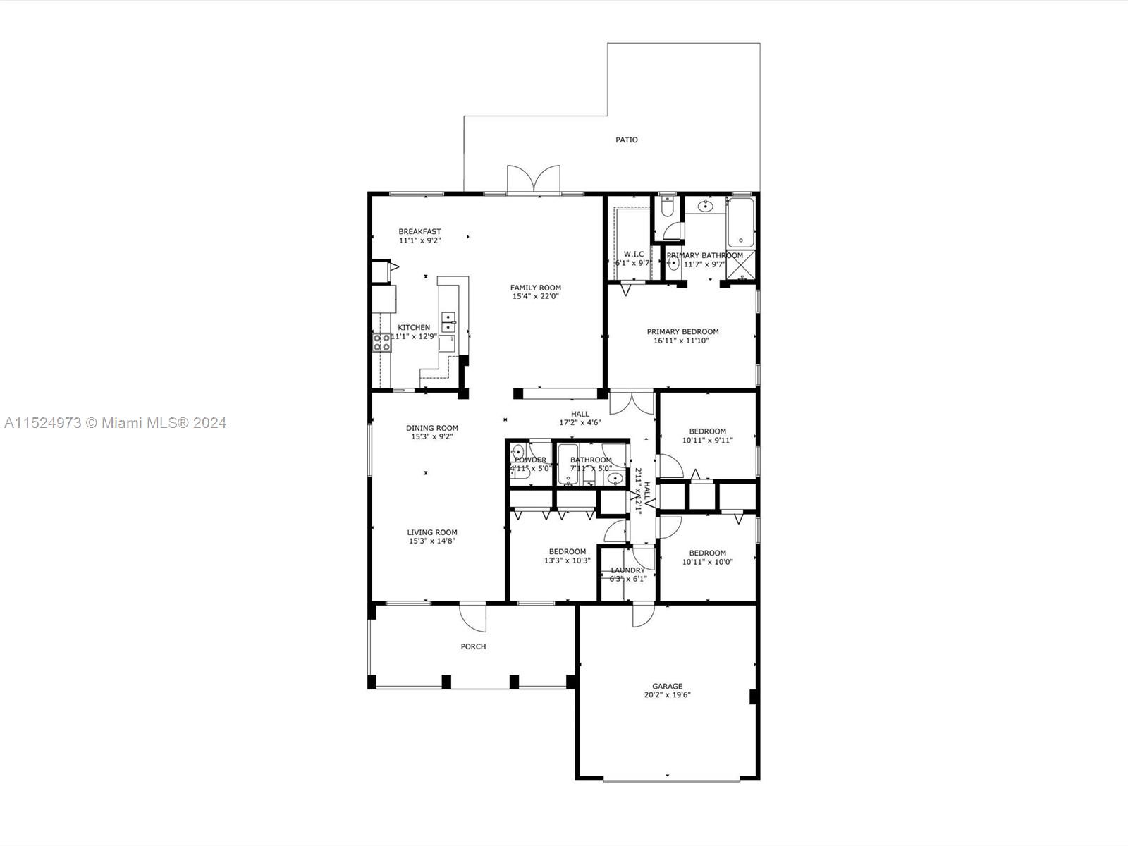 4319 Fox Hollow, Weston, FL, 33331 United States, 4 Bedrooms Bedrooms, ,2 BathroomsBathrooms,Residential,For Sale,Fox Hollow,A11524973