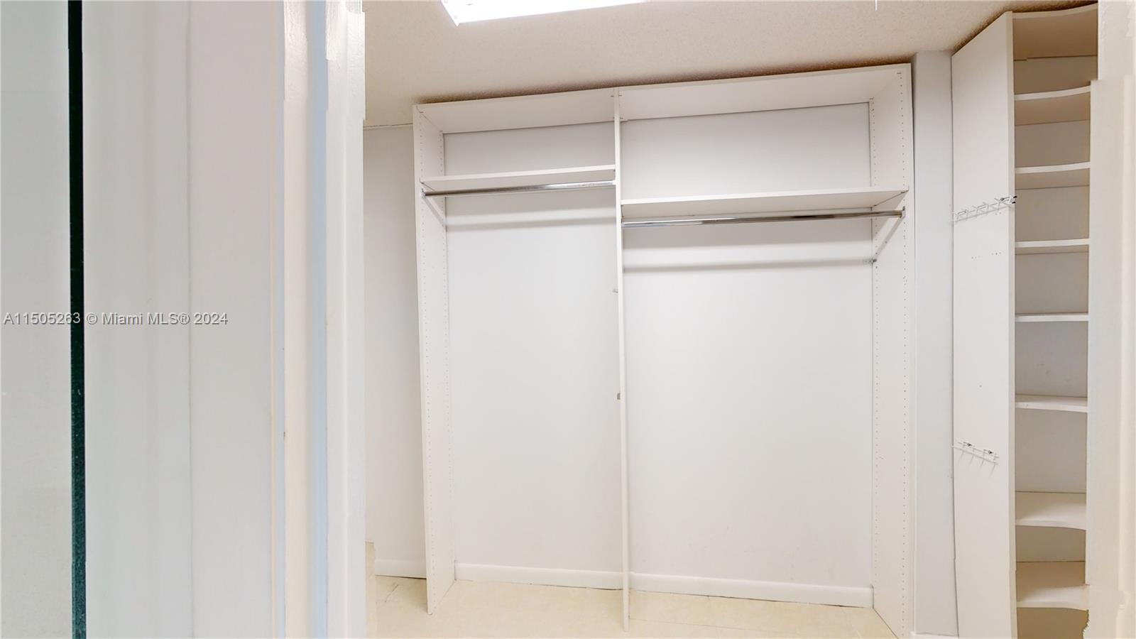 Walk in closet
