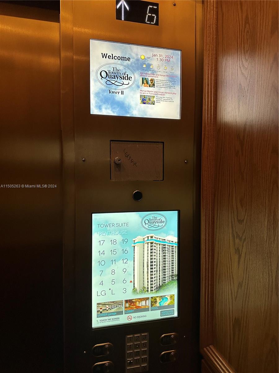 2000 Towerside Ter PH12, Miami, Florida 33138, 2 Bedrooms Bedrooms, ,2 BathroomsBathrooms,Residentiallease,For Rent,2000 Towerside Ter PH12,A11505263