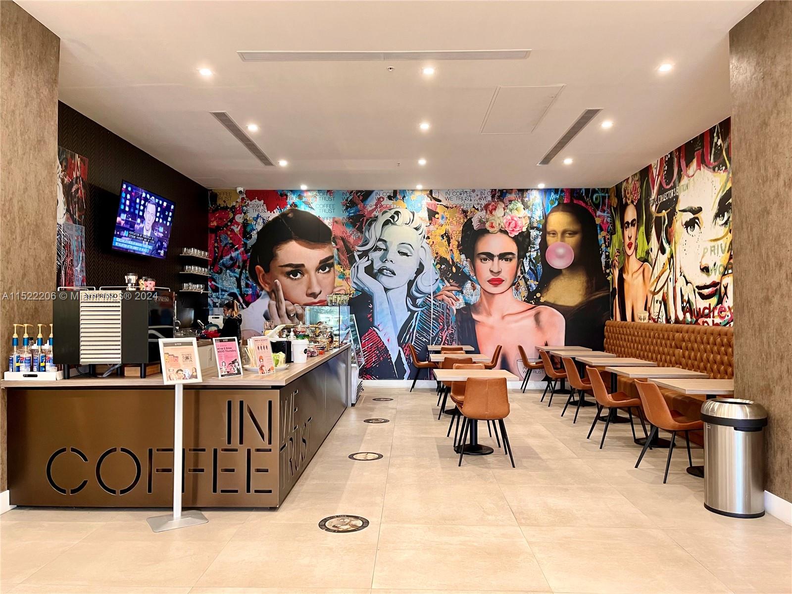 Coffee Shop in the Lobby