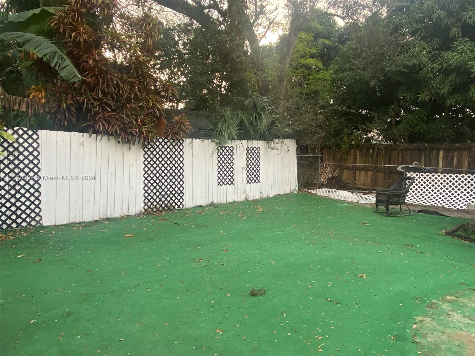 BACK YARD