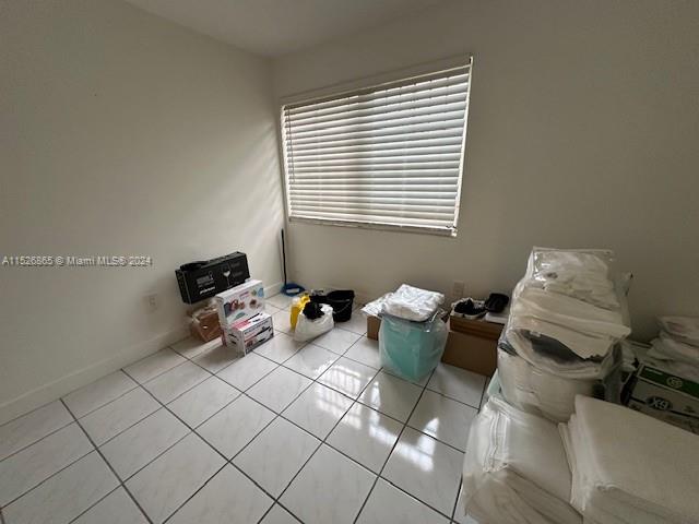 (Tenant in the process of packing/moving)