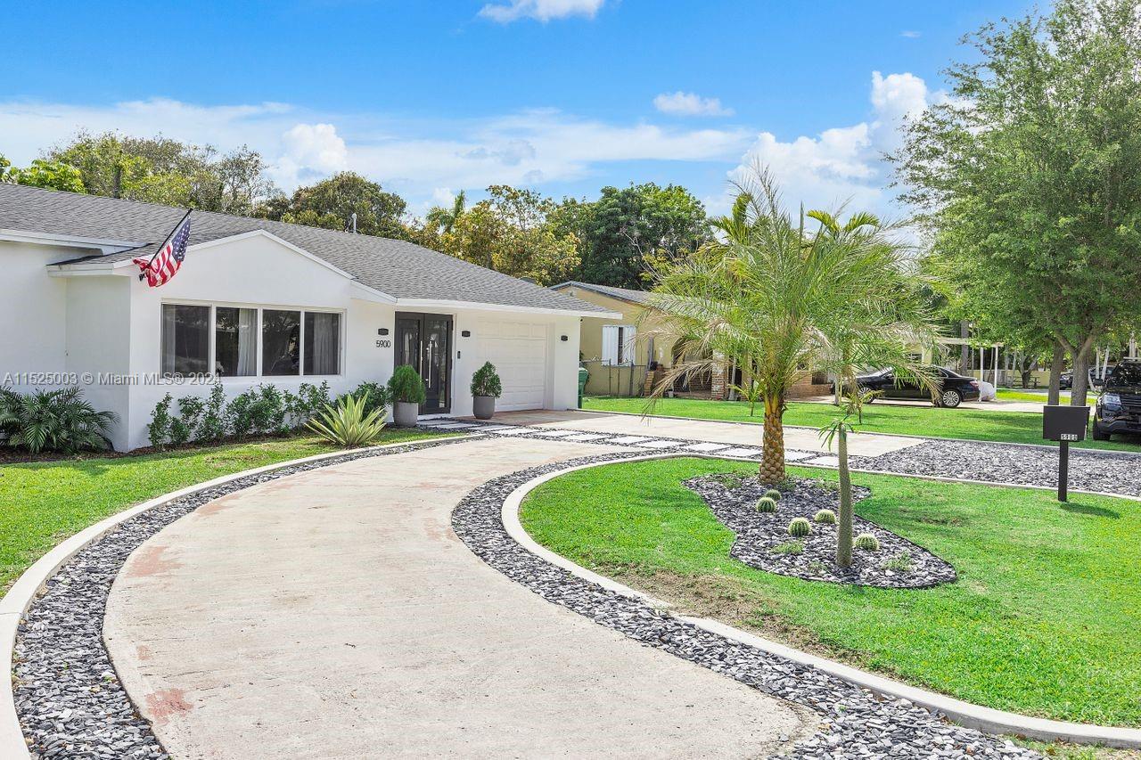 Just a few blocks from the University of Miami! This 4-bedroom, 2-bathroom residence boasts a myriad of modern upgrades. New 2023 roof; entire electric wiring system was professionally rewired in 2023; safety and peace of mind with impact-resistant windows and doors (including garage door); newly updated bathrooms; the entire plumbing system has been upgraded from cast iron to PVC; kitchen features white cabinets, quartz countertops, and GE stainless-steel appliances; new AC ducts; + tankless hot water heater. Extra bonus room for a game room, office, study or den? Two walk-in closets; pantry in galley kitchen and an expansive 9,000 sq ft yard! Owner occupied call for your appointment with 24 hr notice.