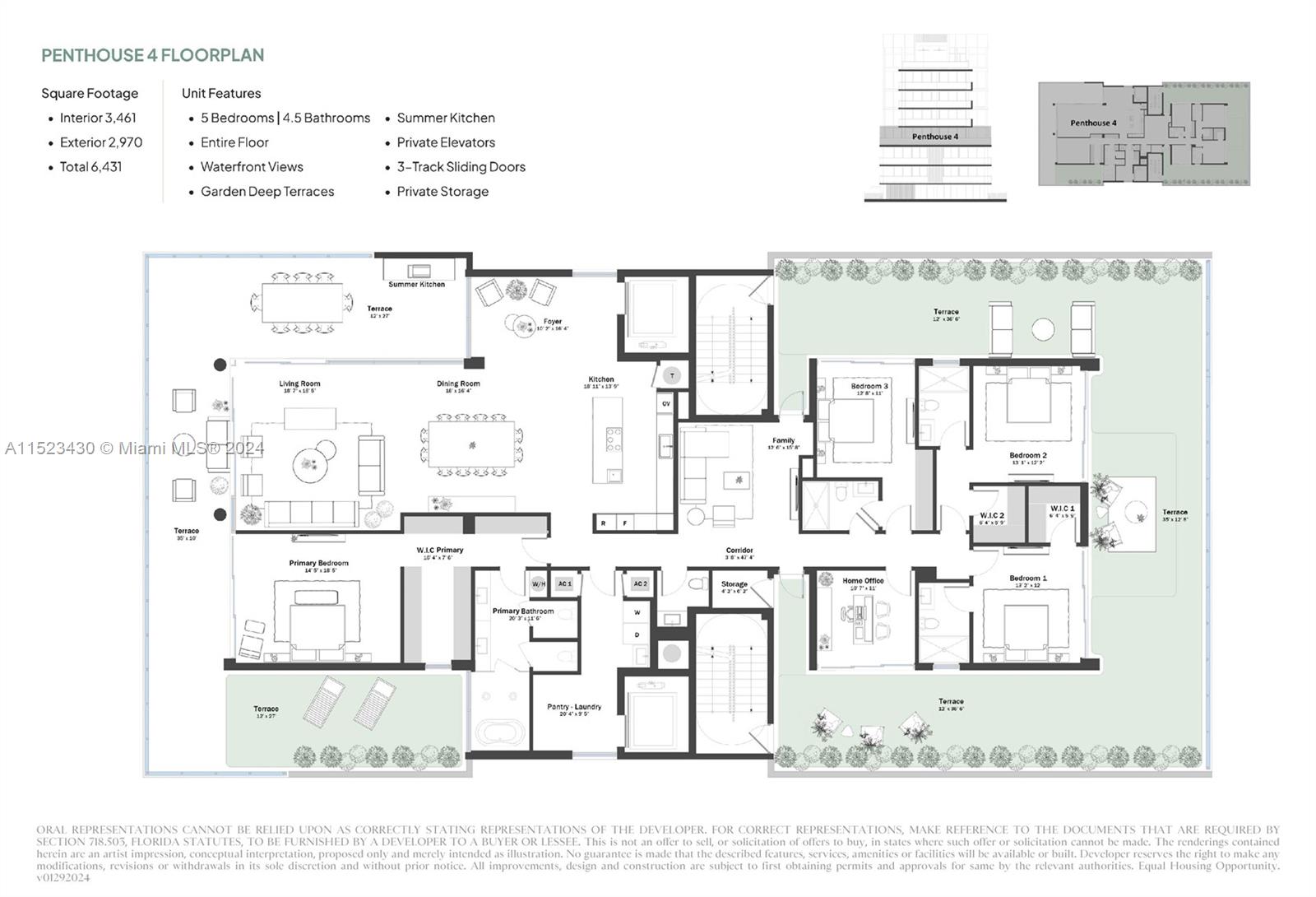 9700 Bay Harbor Drive, Bay Harbor Islands, FL, 33154 United States, 5 Bedrooms Bedrooms, ,4 BathroomsBathrooms,Residential,For Sale,Bay Harbor Drive,A11523430