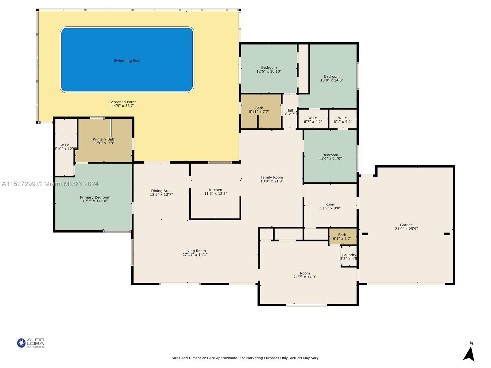 19320 E Saint Andrews Dr, Hialeah, Florida 33015, 5 Bedrooms Bedrooms, ,2 BathroomsBathrooms,Residential,For Sale,19320 E Saint Andrews Dr,A11527299