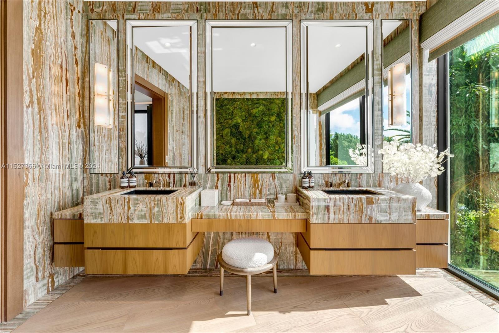 Onyx throughout, ultra high end finishes