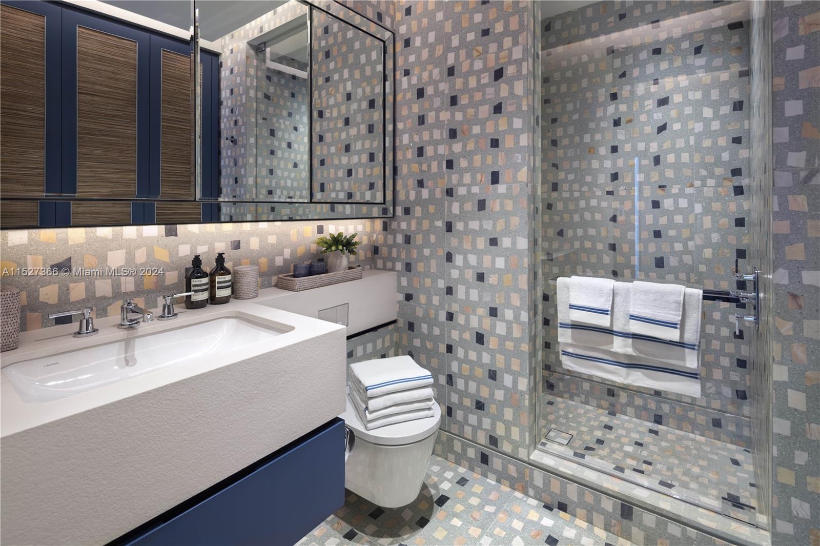 Guest Bathroom, Terrazzo
