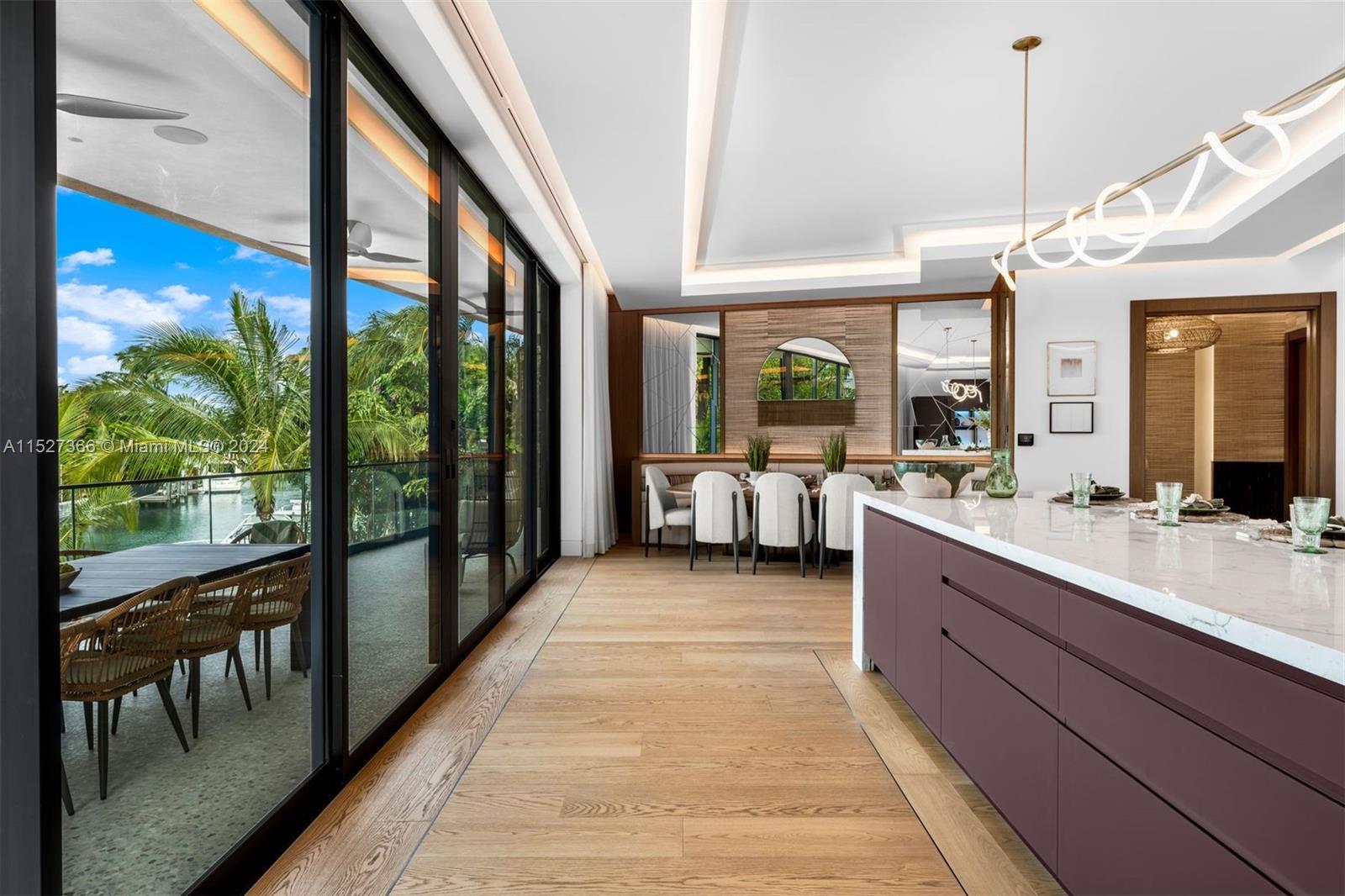 Indoor outdoor living, perfect for entertainment