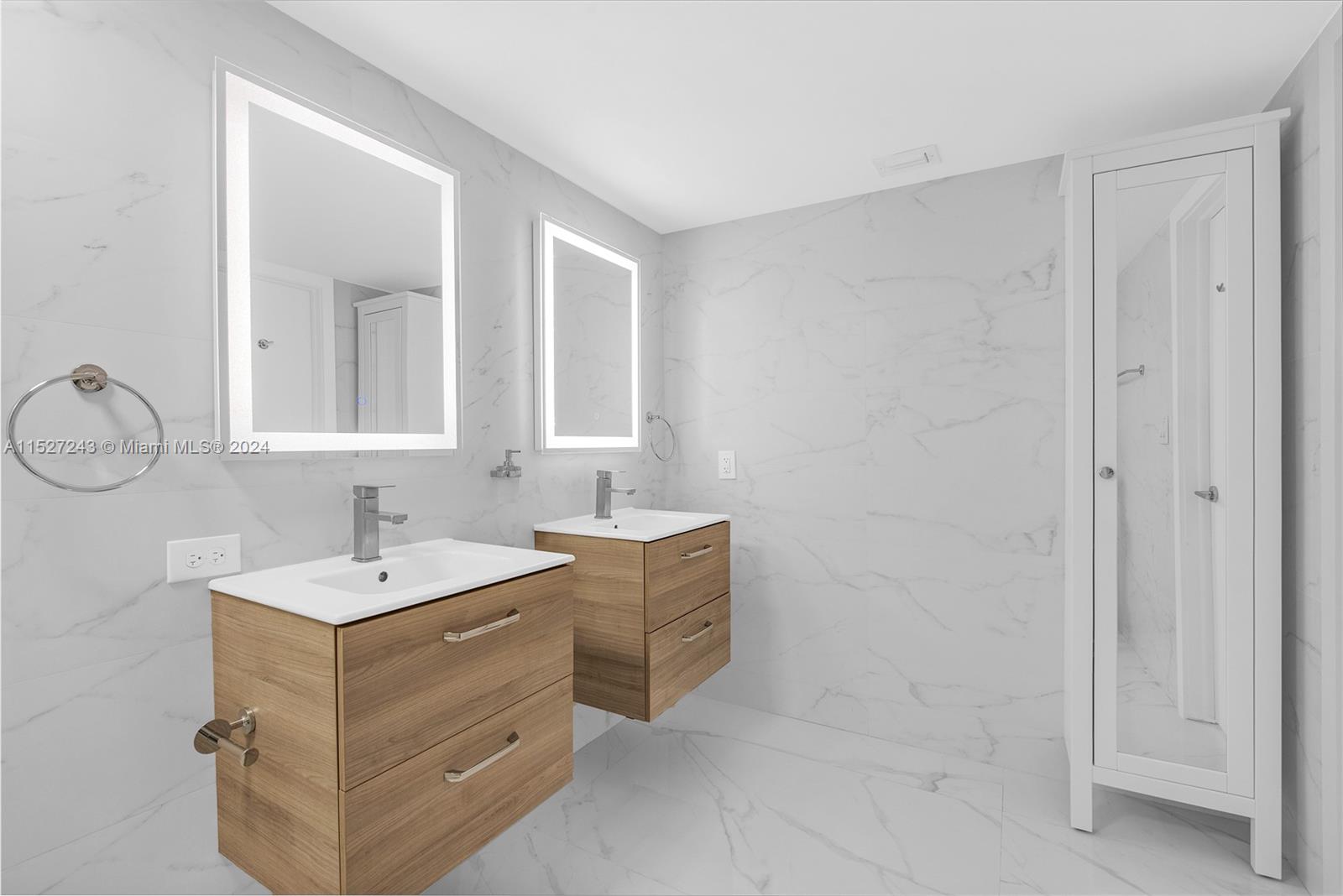 Remodeled primary bathroom