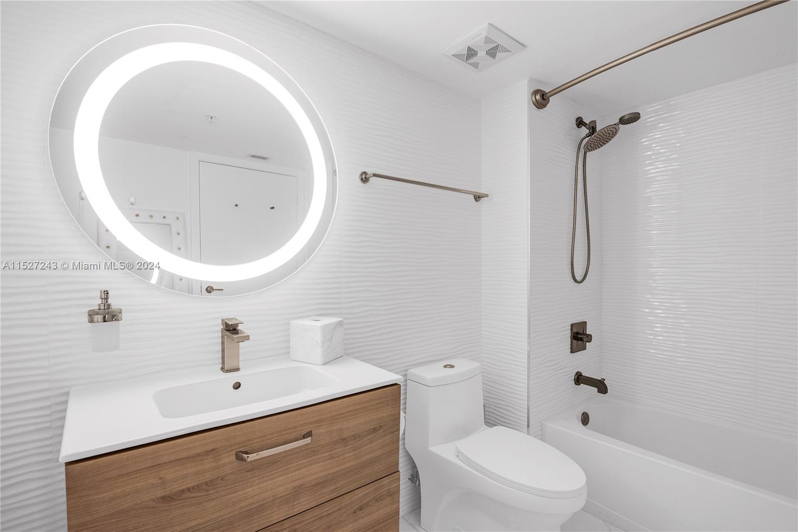 Remodeled second bathroom