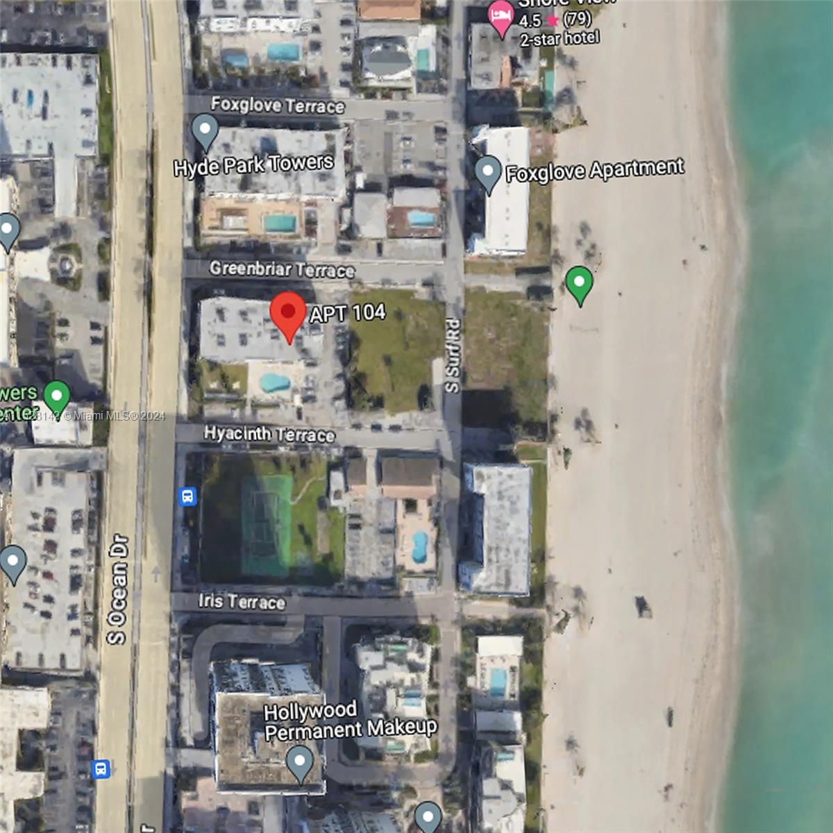 1901 S Ocean Dr 104, Hollywood, Florida 33019, 1 Bedroom Bedrooms, ,1 BathroomBathrooms,Residential,For Sale,1901 S Ocean Dr 104,A11528142