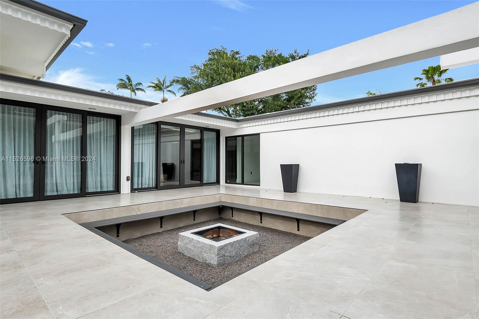 Custom-built Firepit