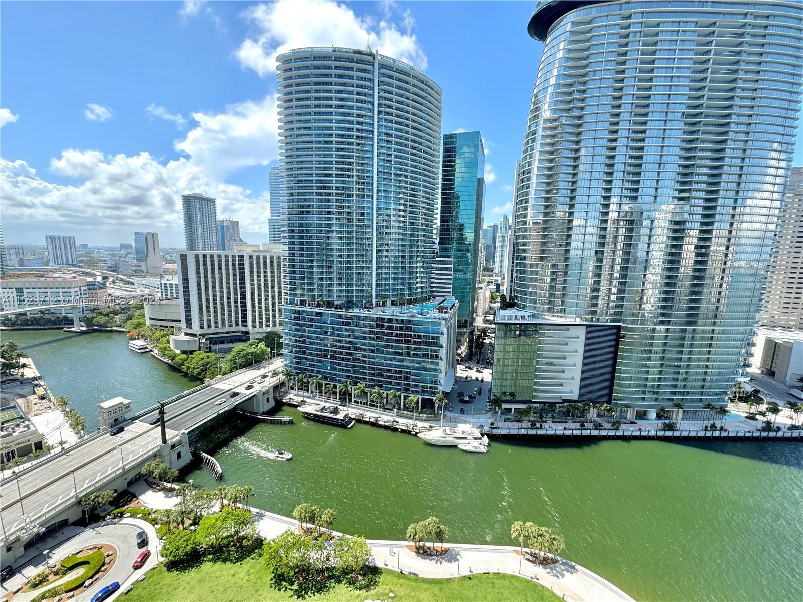 TURN KEY furnished unit! Condo in Brickell with breathtaking views from the balcony to the Miami River & Downtown Skyline. Fully furnished large 1 bed/1 bath unit at Icon Brickell Tower 1. Includes beautiful marble flooring all over. Stainless steel Subzero appliances with walk-in closet and washer & dryer inside the unit. There is one large couch and one queen size sofa bed in the living room. The large bathroom has double sink vanity and walk-in shower. Basic cable, internet, and water are included. Great location, in the heart of Downtown, walking distance to financial district, best restaurants, and shops. READY TO MOVE-IN!