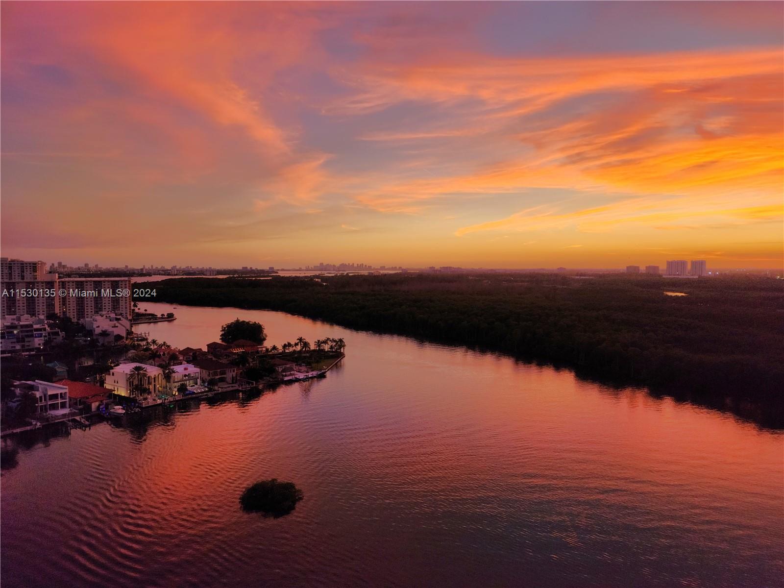 Sunset South View