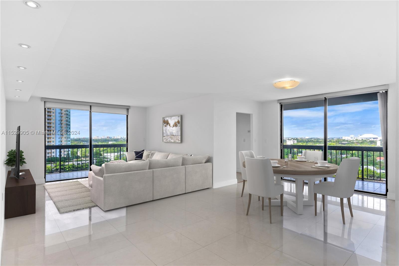 Beautiful 2 bed 2 bath Brickell waterfront condo with wrap-around balcony and amazing panoramic views. Seize the rare opportunity to own this exceptional 1,460 sqft corner unit. Recently remodeled, porcelain tiles, granite countertops, stainless steel appliances, walk-in showers, 2 spacious walk-in closets and laundry room. Experience resort-style living with 24-hour gated security, concierge, valet services, and an array of amenities: 5 tennis courts, 3 racquetball courts, heated olympic pool and BBQ area overlooking the bay, fitness center, steam & sauna, game room, convenience store and more. Nestled in South Brickell, this prime location avoids the hustle and bustle of traffic while keeping you close to the vibrant city life, a perfect blend of tranquility and urban living.
