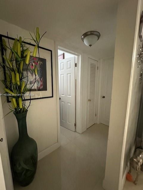 access hallway to main bathroom and bedroom