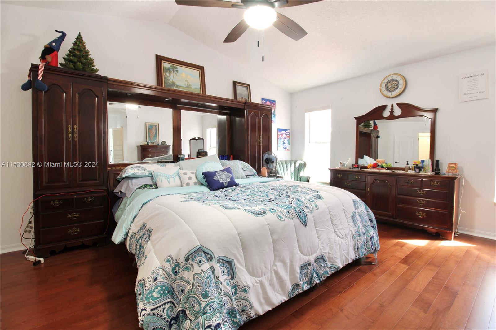 New wood floors in all bedrooms