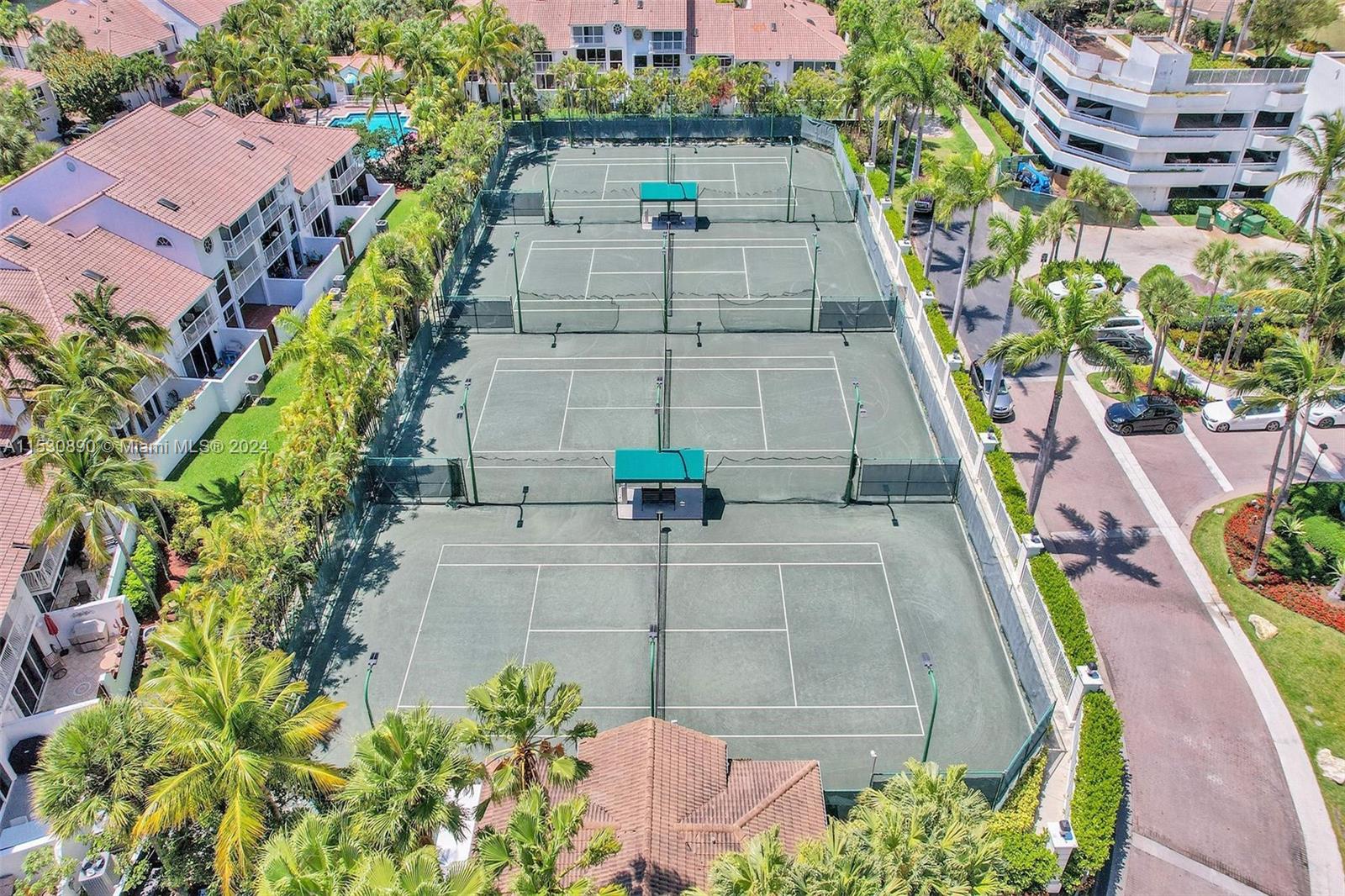 Tennis Courts.