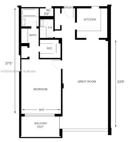 1410 S Ocean Dr 607, Hollywood, Florida 33019, 1 Bedroom Bedrooms, ,1 BathroomBathrooms,Residential,For Sale,1410 S Ocean Dr 607,A11531310