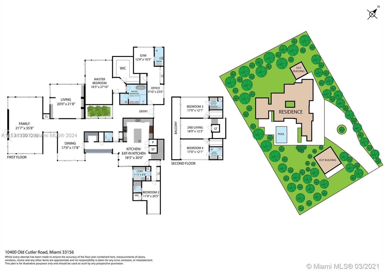 10400 Old Cutler Rd, Coral Gables, FL, 33156 United States, 7 Bedrooms Bedrooms, ,7 BathroomsBathrooms,Residential,For Sale,Old Cutler Rd,A11531339