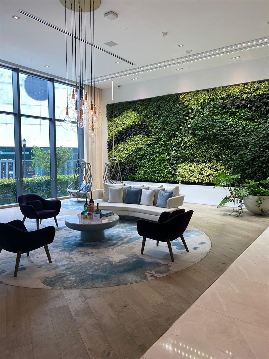 Building entrance lobby