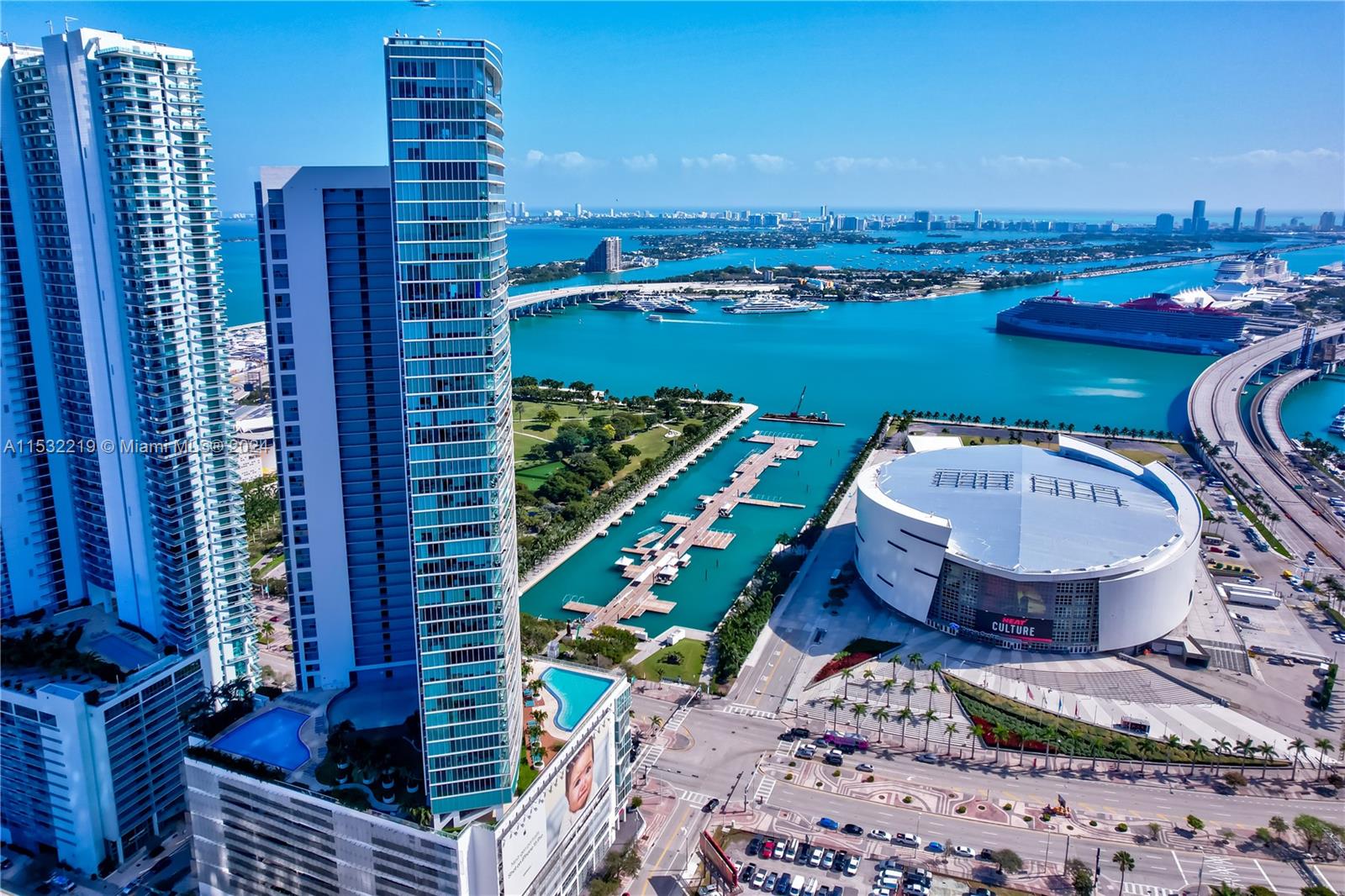 888 Biscayne Blvd 411, Miami, Florida 33132, 1 Bedroom Bedrooms, ,1 BathroomBathrooms,Residential,For Sale,888 Biscayne Blvd 411,A11532219