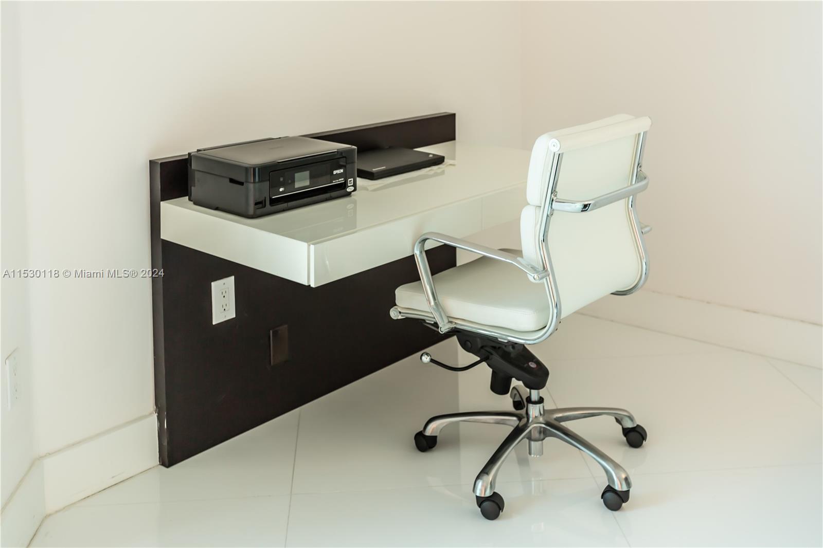 Office Area in Master Bedroom