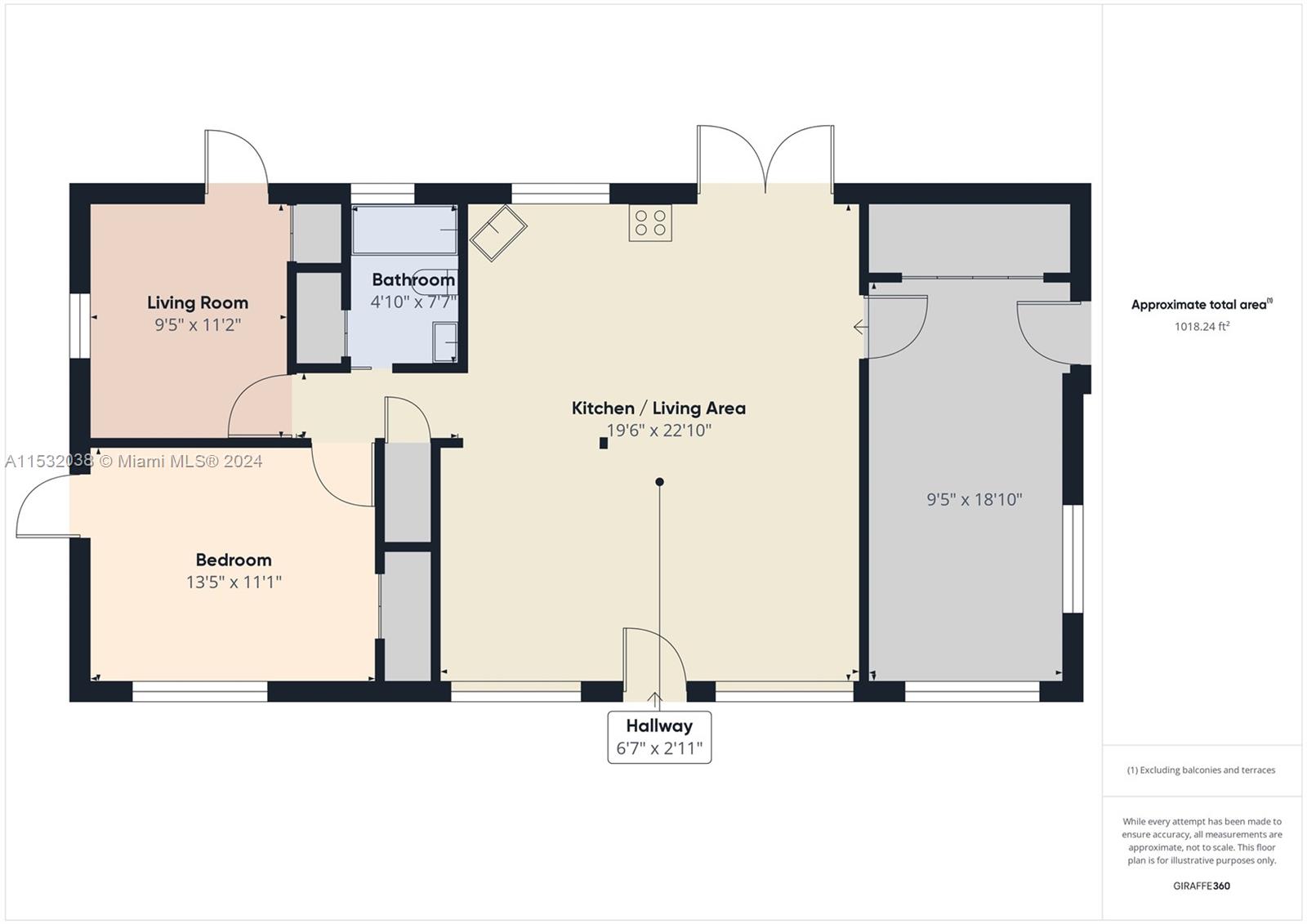 1017 22nd Ter, Fort Lauderdale, FL, 33312 United States, 2 Bedrooms Bedrooms, ,1 BathroomBathrooms,Residential,For Sale,22nd Ter,A11532038
