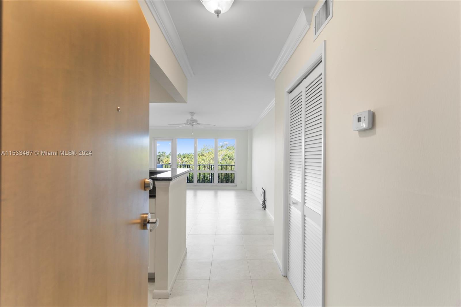 Entrance to condo