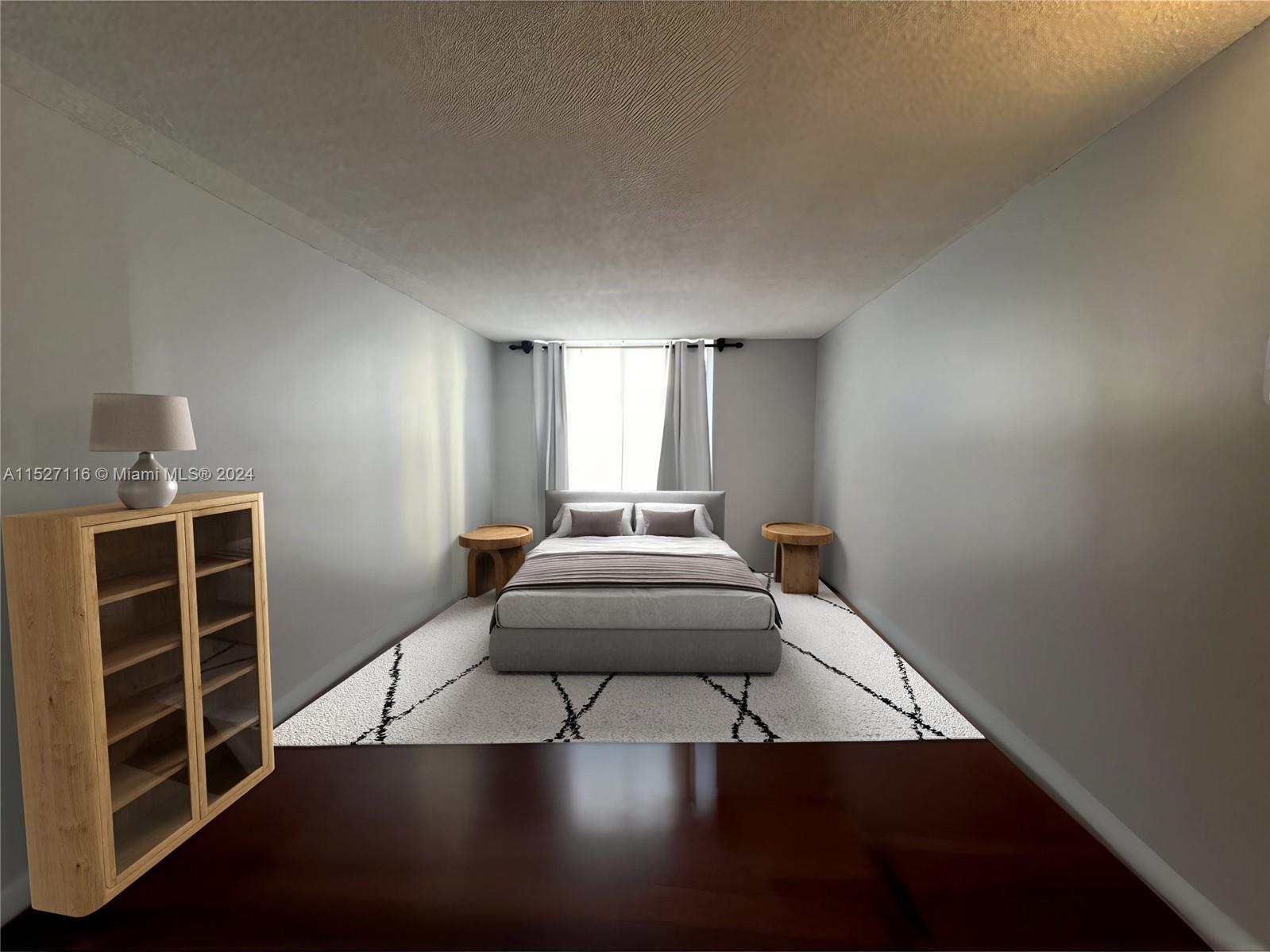 Master Bedroom, digitally decluttered