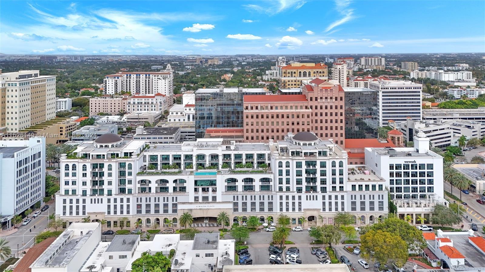 Discover luxurious living in the heart of Coral Gables with these two unique condos seamlessly combined into one phenomenal space (4,986 SF). This property is a true sanctuary, boasting 11-ft. ceilings, four balconies, a private elevator foyer, two kitchens, equipped with state-of-the-art Wolf & Subzero appliances, dining, living & family (or game) rooms & a den. The Master Suite with double the square footage, is an exceptional retreat with a separate area creating an array of design possibilities. Whether a personal gym, office, or home yoga studio, the area can be customized to suit your lifestyle. We’ve left the flooring unfinished, allowing you the opportunity to personalize the space to your liking. Enjoy all the comforts of a house while experiencing the luxury of condominium living