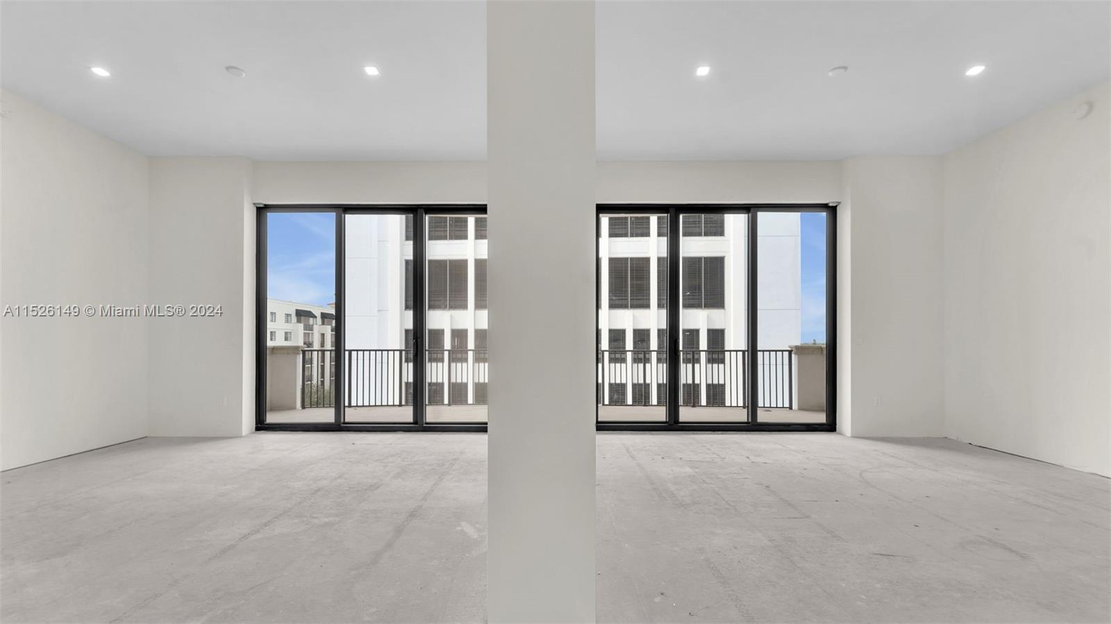 2 private balconies off Master Bedroom suite