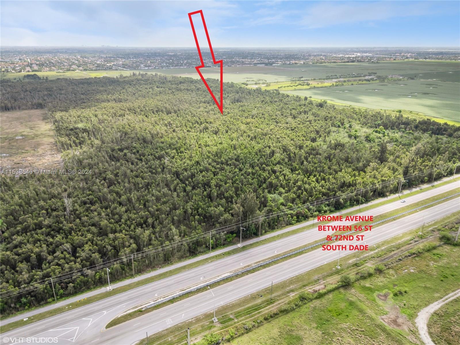 56th st & 72nd st SW Krome Ave, Unincorporated Dade County, Florida 33193, ,Land,For Sale,56th st & 72nd st SW Krome Ave,A11533640