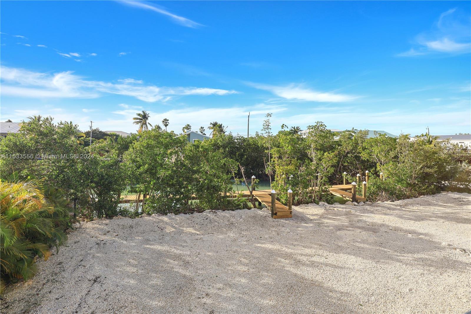 36-foot Docks installed, pool with custom pavers in permitting