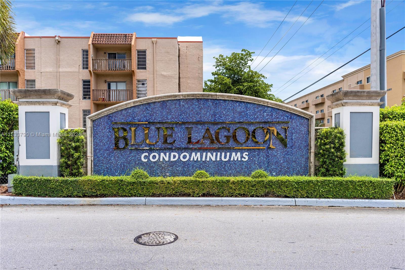 entrance to the community