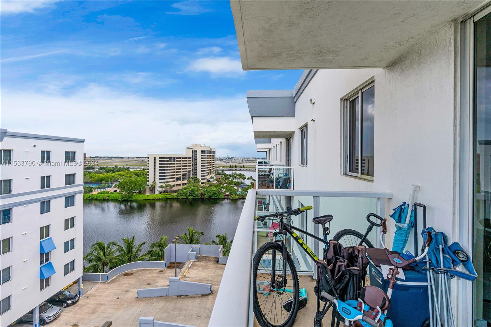 partial view of the lake