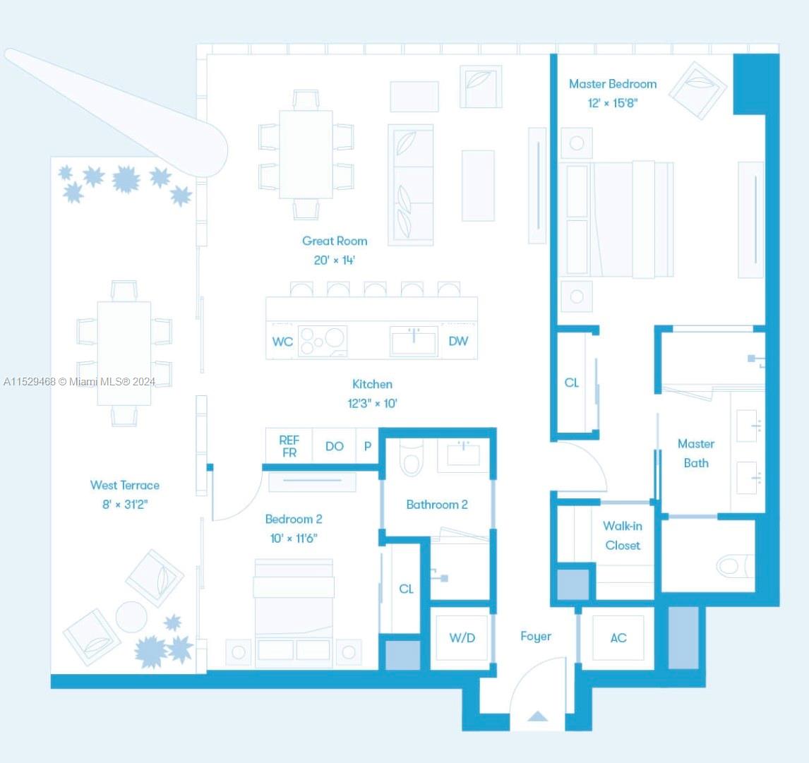 700 NE 26TH TERRACE 2506, Miami, Florida 33137, 2 Bedrooms Bedrooms, ,2 BathroomsBathrooms,Residential,For Sale,700 NE 26TH TERRACE 2506,A11529468