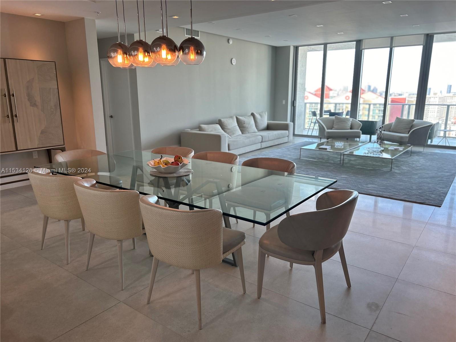 Outstanding Furnished unit in Sunny Isles, close to the beach with 5 stars amenities. Tastefully furnished by Artefacto, this amazing unit at Parque Towers offers 4 bedrooms and 5.5 bathrooms, large family room and expansive terrace with amazing views of the ocean, bay and Sunny Isles skyline. Features include large open floor plan, porcelain tile flooring throughout, floor to ceiling impact glass windows & doors, gourmet kitchen with quartz countertops, induction stove, Italian cabinetries, Wolf appliances, automated blinds and Ornare closets. Luxury amenities include: 24/7 front desk/valet, 4 pools, Movie Theater, Spa, Gym, kids club & playground, games room, social room & Beach Club. Near the beach, Aventura Mall & Bal Harbor Shops. Awesome Schools. Enjoy the ultimate living experience.