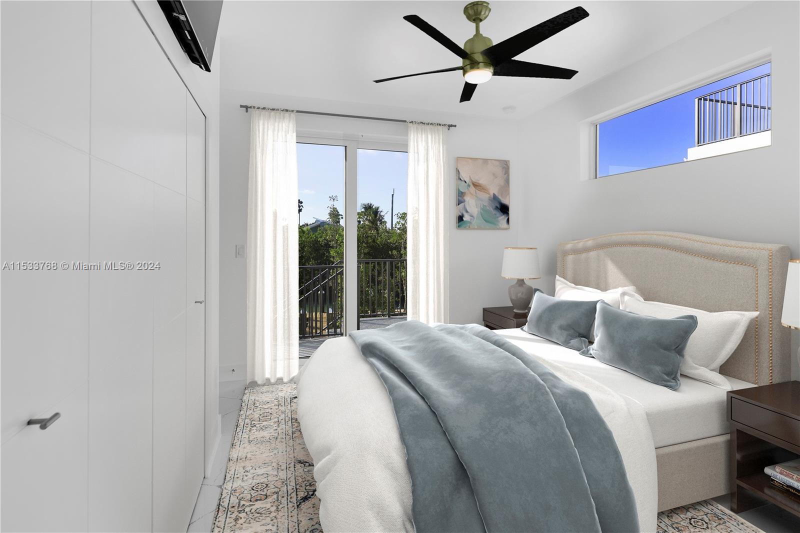 1st Floor guest bedroom en-suite - virtually staged