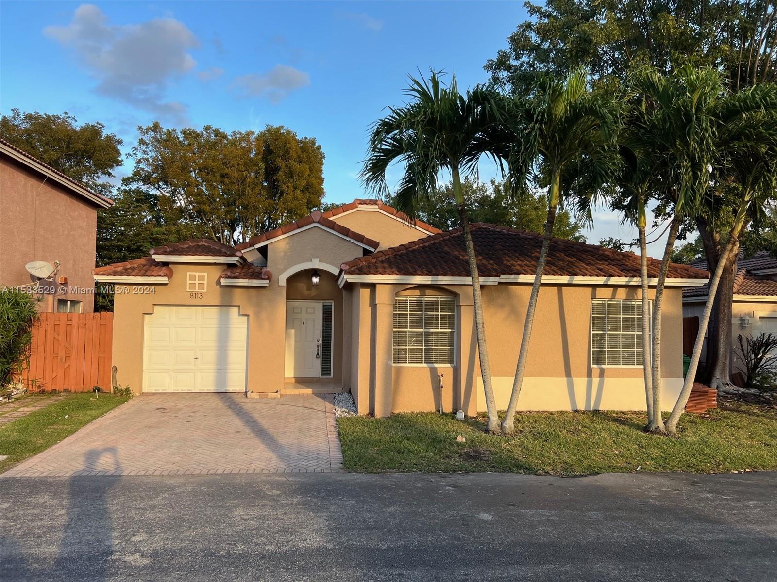 8113 SW 157 CT  For Sale A11533529, FL