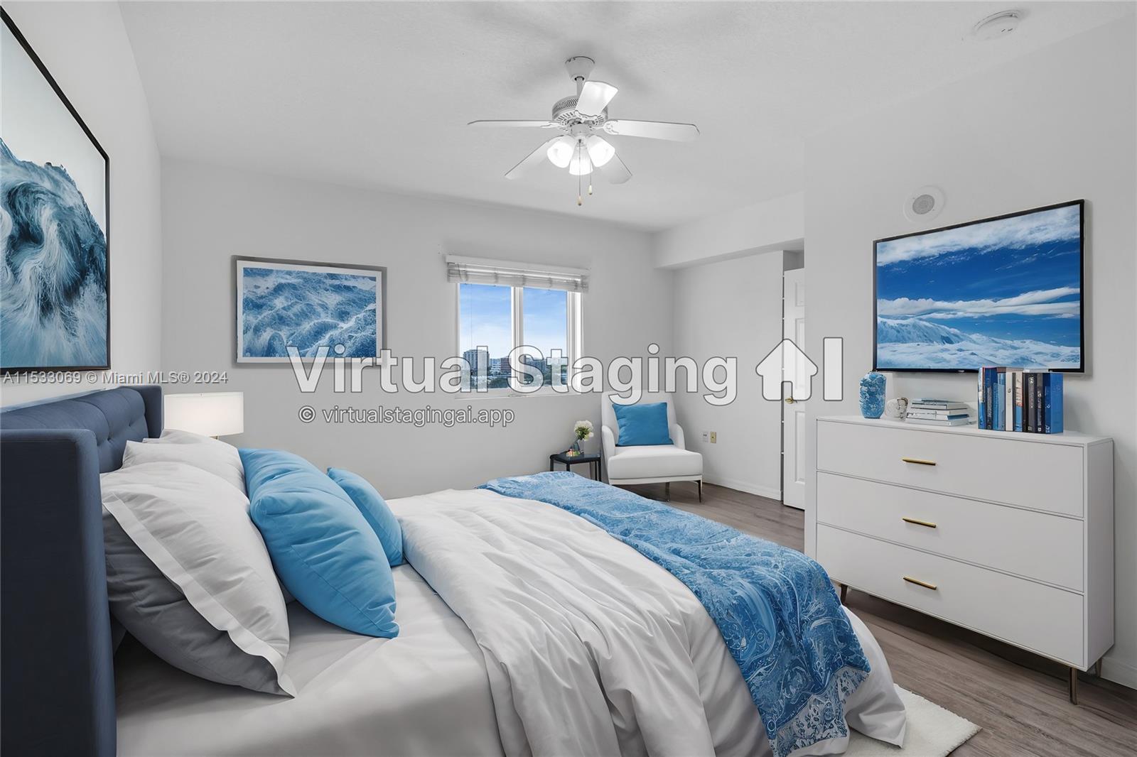 Primary bedroom closet.