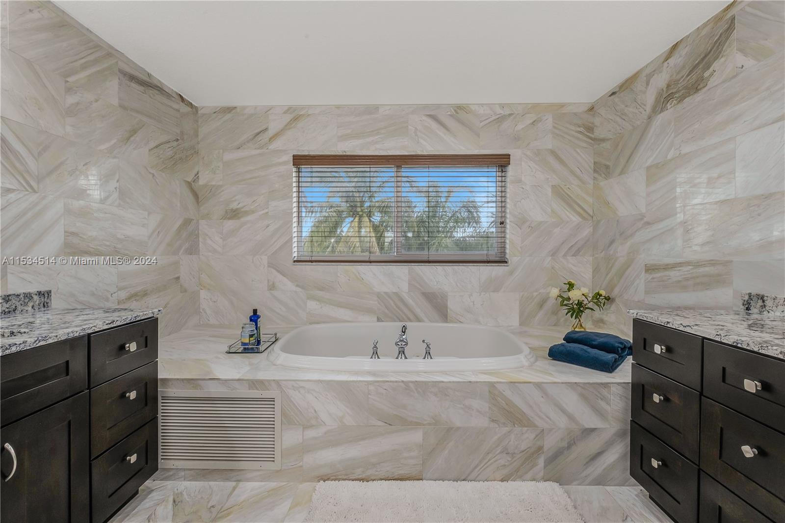 Dual vanities right side