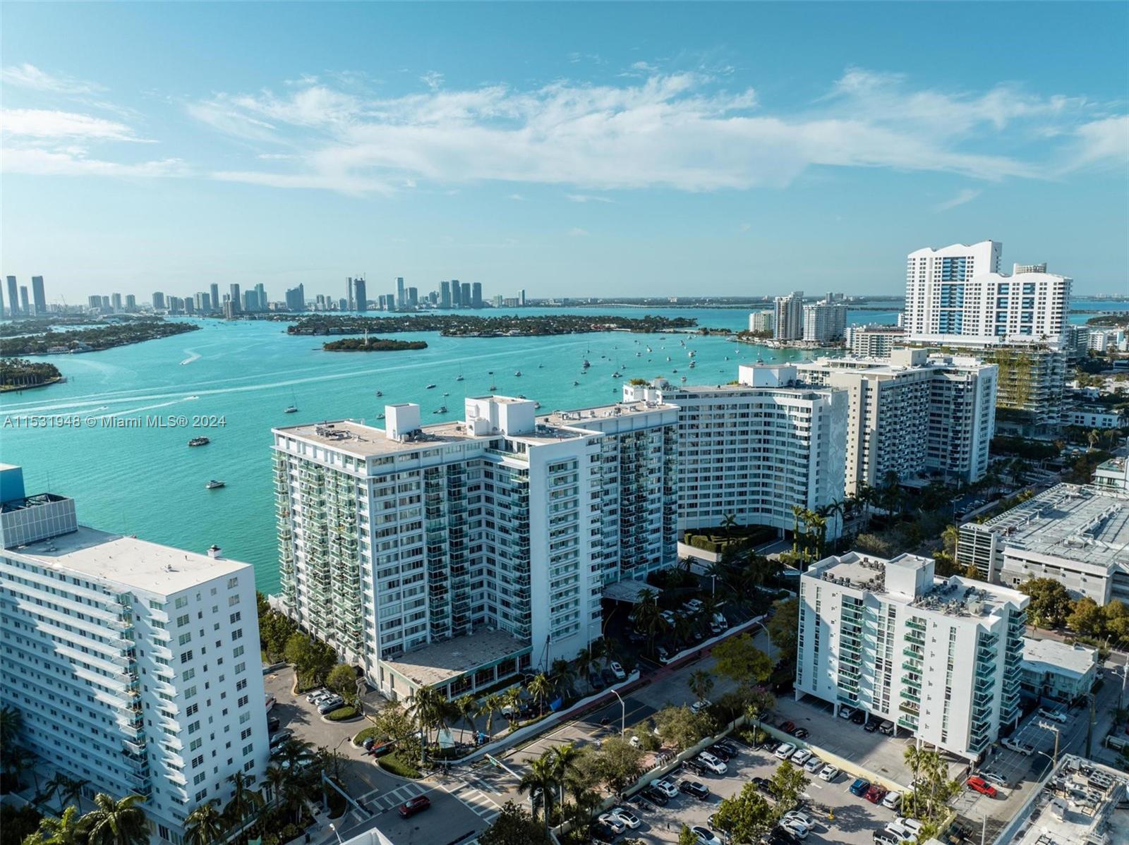 Explore this bright and modern 1b/1b in the desirable Mirador South Tower on West Avenue, Miami Beach. Enjoy stunning views of Biscayne Bay and colorful Miami sunsets. The open layout flows through the L shaped white kitchen and into the living room, offering an easy entertaining experience as well as high design flexibility. With renovation completed by the reputable Miami-based Lineaire Designs, the apartment features updated plumbing, appliances, kitchen cabinets, and a new bathroom. Conveniently located in an area with high walkability, the apartment sits near a multitude of coffee shops, bars, restaurants, shopping, Whole Foods, Trader Joe's, The Standard hotel, parks, as well as both the MacArthur & Venetian Causeways. 
*Unit was leased for $2675 until October 14*
EASY TO SHOW!