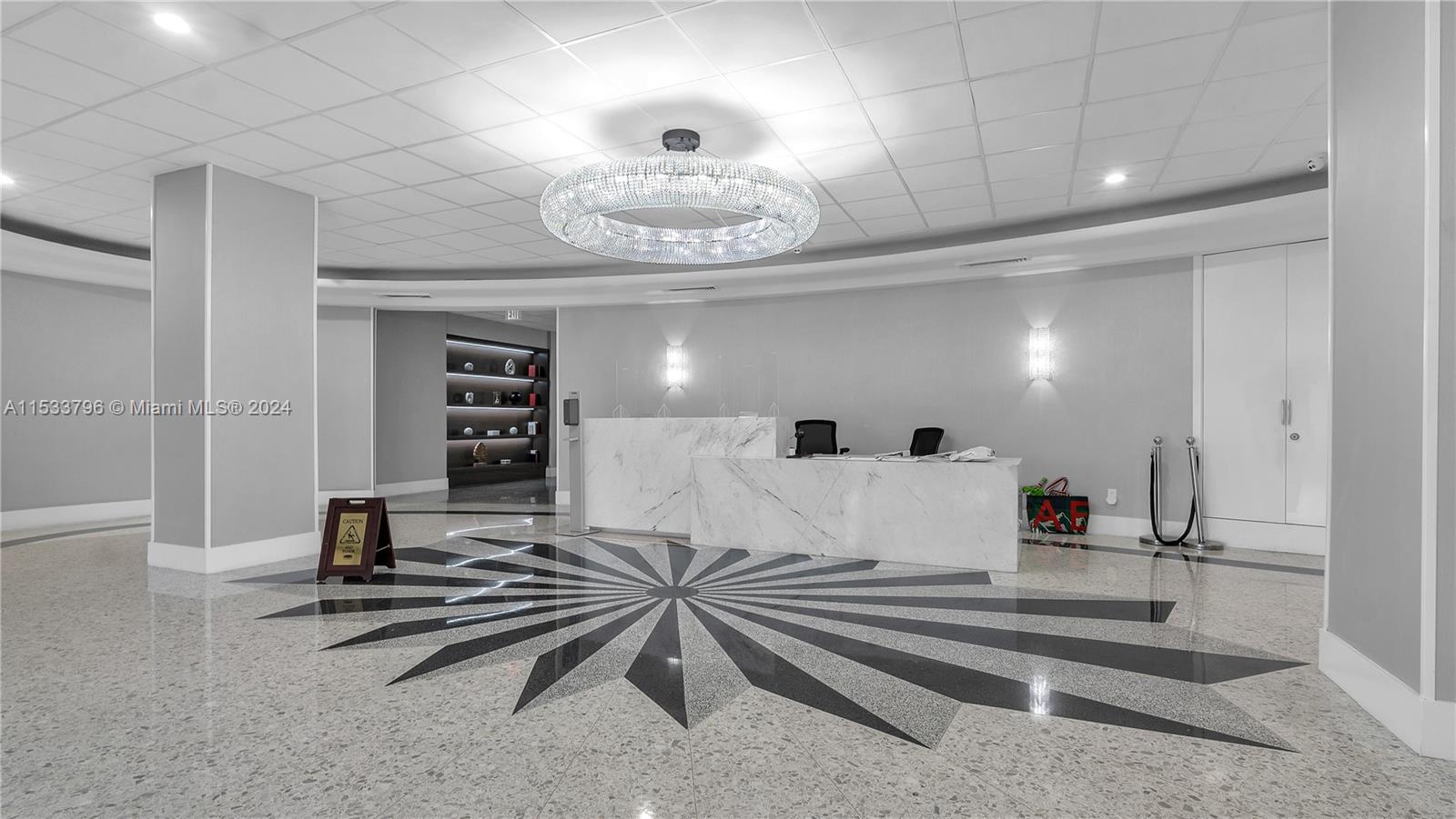 Secured & Manned Lobby