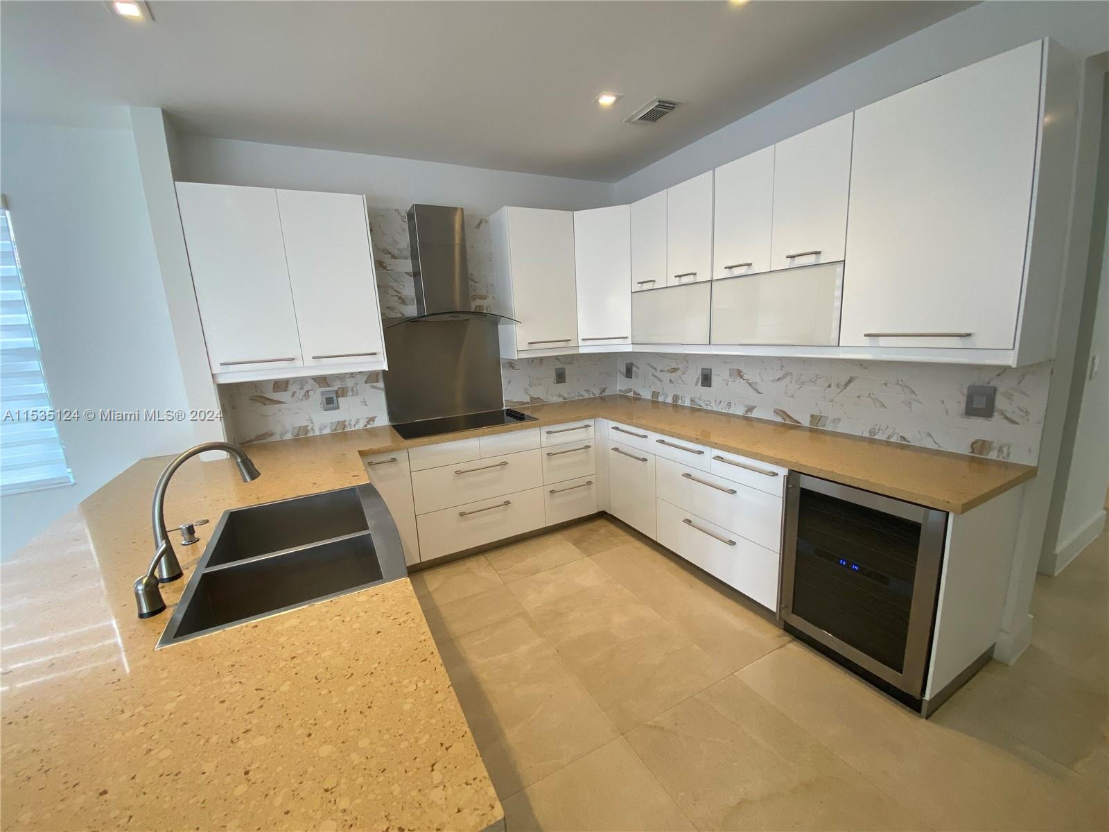 remodeled kitchen