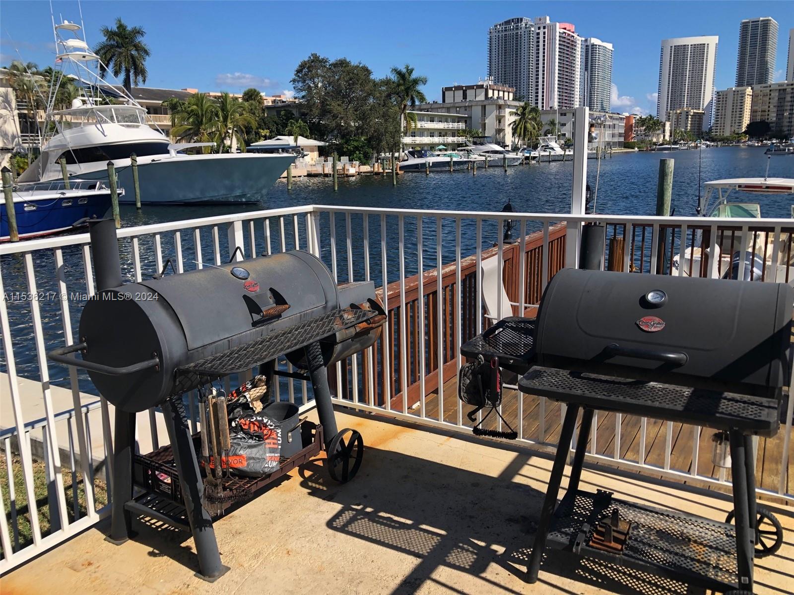 BBQ area