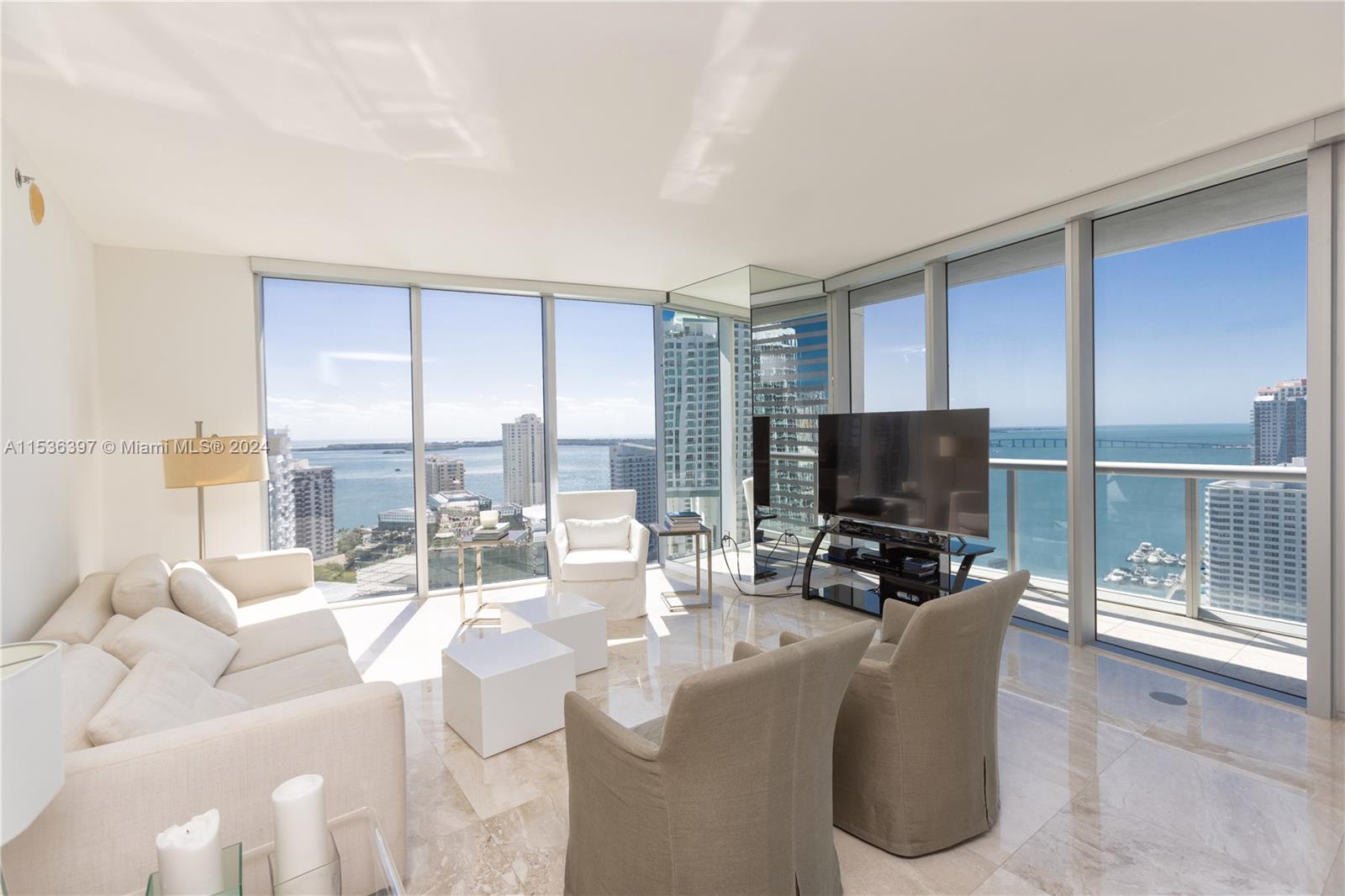 495 Brickell Ave 2601, Miami, Florida 33131, 3 Bedrooms Bedrooms, ,2 BathroomsBathrooms,Residential,For Sale,495 Brickell Ave 2601,A11536397